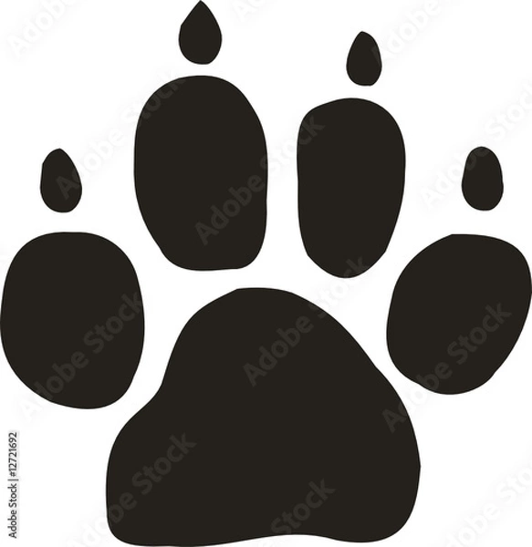 Obraz Dog paw