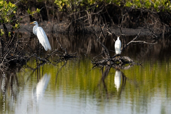 Obraz Egrets