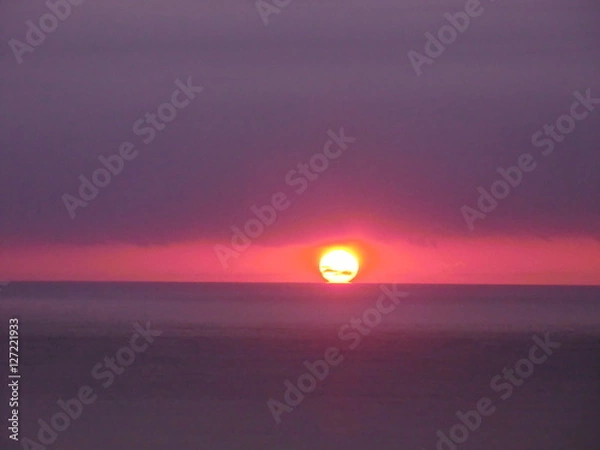 Fototapeta atardecer