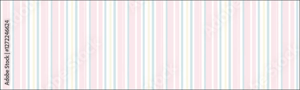 Obraz Striped pastel pattern, light color lines background vector illustration