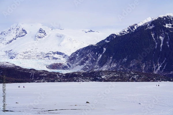 Obraz Juneau Snow Capped Mountains