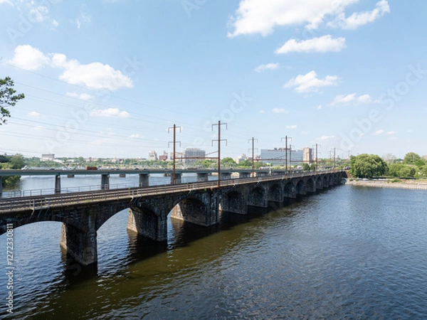 Obraz bridges over river