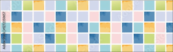 Fototapeta Simple geometric pattern vector background