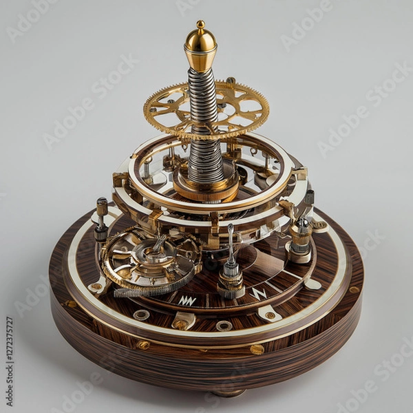 Fototapeta 発条と螺旋の造形