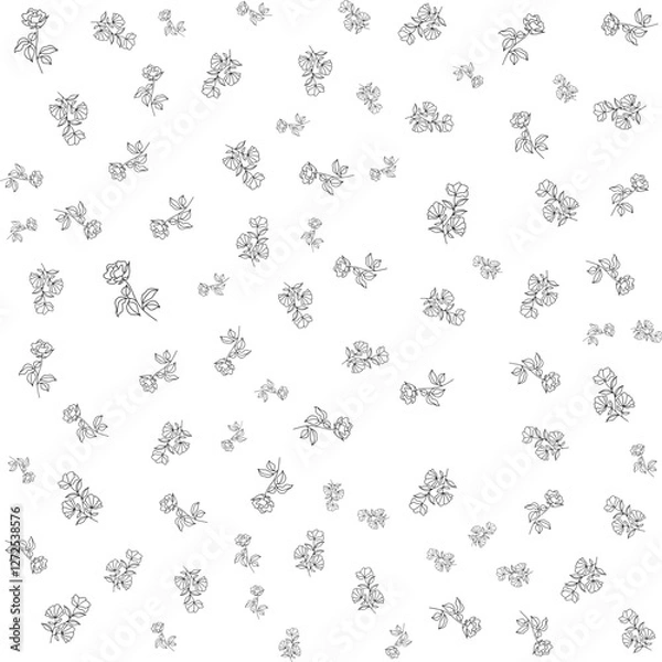 Fototapeta Flower Seamless Pattern