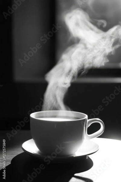 Fototapeta 湯気　暖かい飲み物