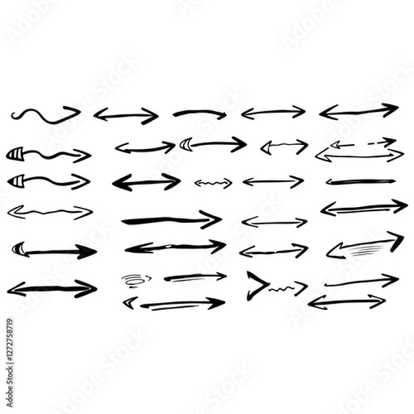 Obraz vector set of arrows
