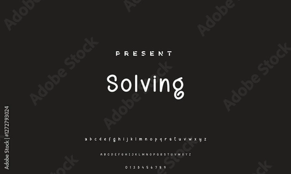 Fototapeta handwrite signature font Calligraphy Logotype Script Brush Font Type Font lettering handwritten