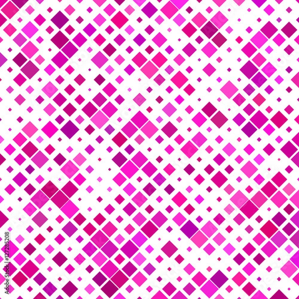 Fototapeta Magenta square pattern background