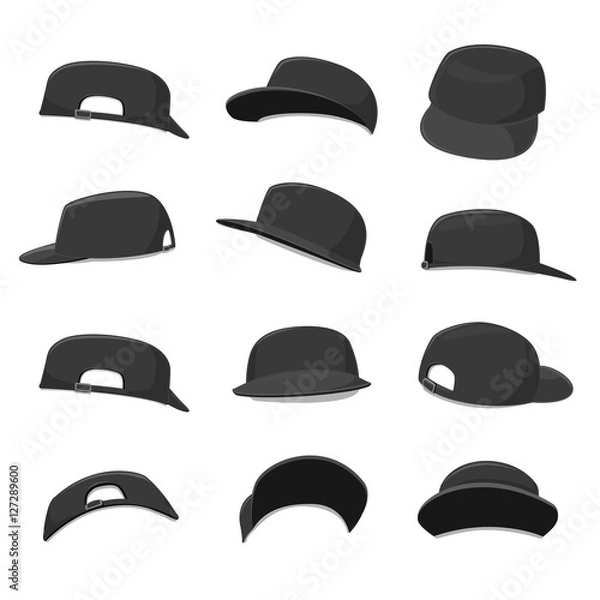 Obraz Kolekcja czapek