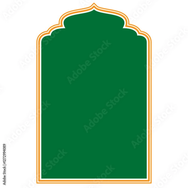 Obraz Islamic Window Frame