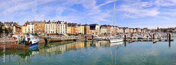 Obraz port w dieppe