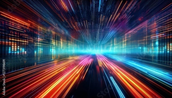 Obraz abstract fractal realms