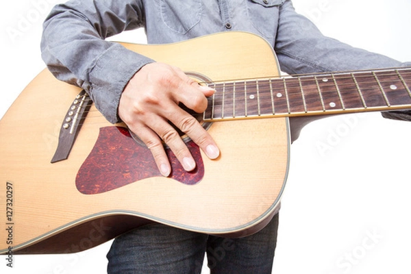 Obraz Playing guitar.