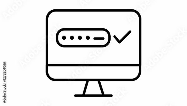 Obraz Verified Password