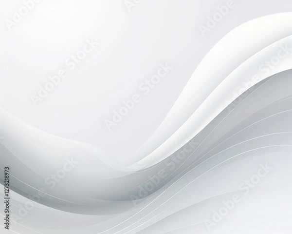 Obraz Abstract grey wave background design