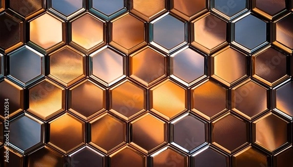 Obraz seamless honeycomb pattern