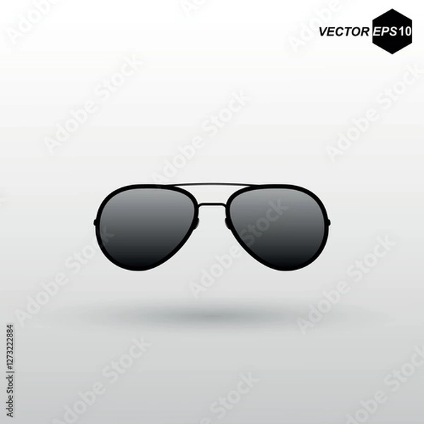 Obraz Glasses icon. EPS 10. Vector illustration