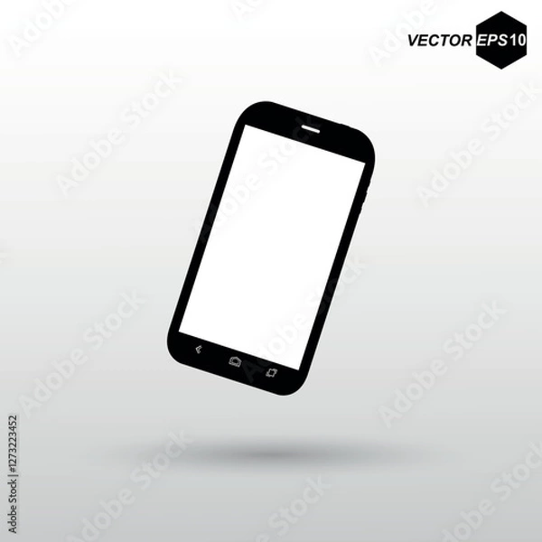 Obraz Mobile phone icon. EPS 10. Vector illustration