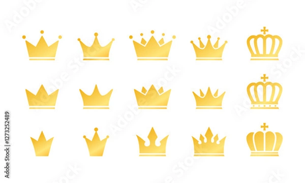 Obraz 王冠アイコンセット