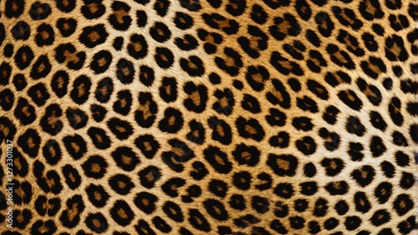 Obraz Leopard tiger skin seamless pattern texture print background
