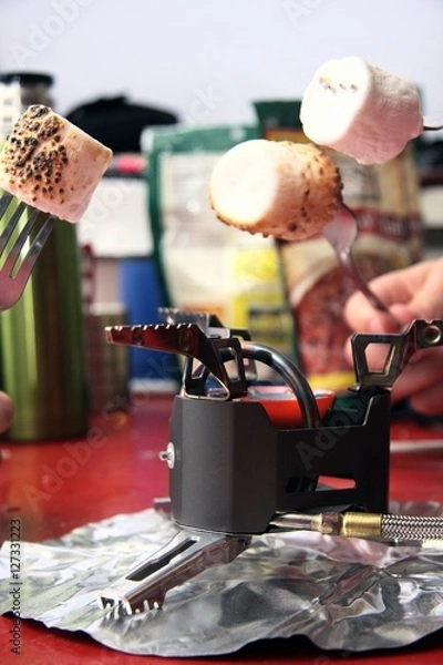 Fototapeta Roasting Marshmallows 