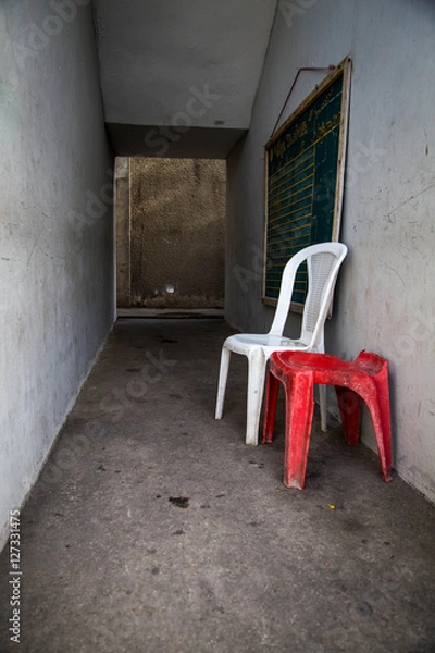 Fototapeta Empty hallway