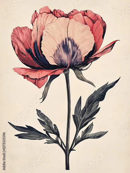 Obraz Flower Illustration / Close Up Photography