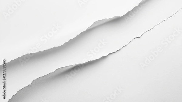 Fototapeta Textured white paper background for various design applications