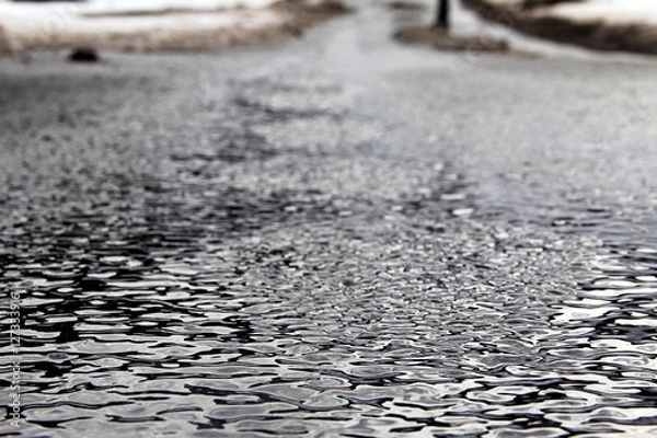 Fototapeta Schmelzwasser 