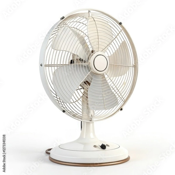 Obraz cooling fan isolated on white background