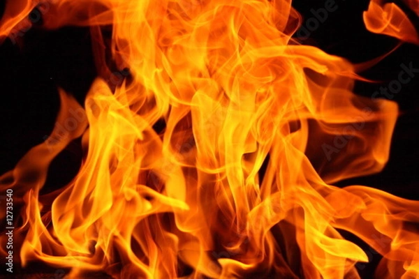 Obraz fire backdrop