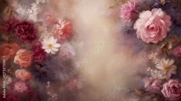 Obraz Flower Graphic Design Assets