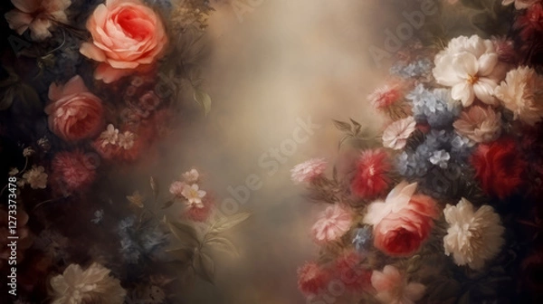 Obraz Flower Graphic Design Assets