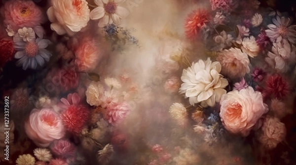 Obraz Flower Graphic Design Assets