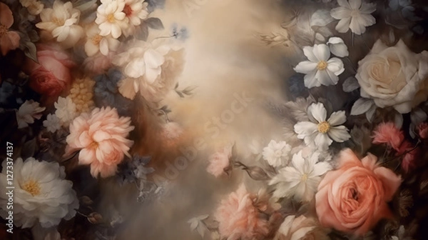 Obraz Flower Graphic Design Assets