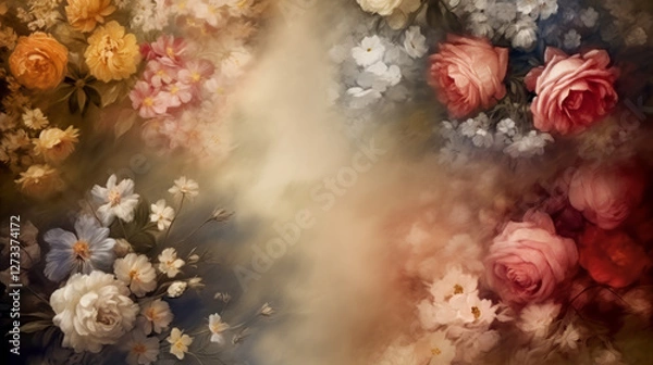 Obraz Flower Graphic Design Assets