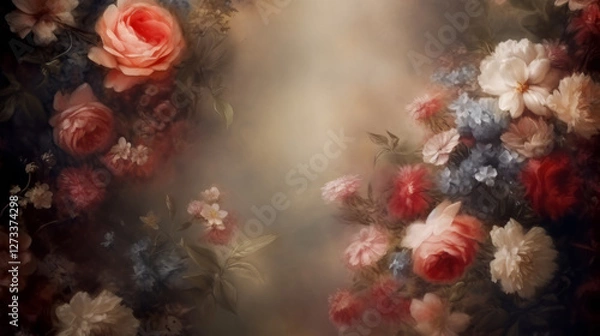 Obraz Flower Graphic Design Assets