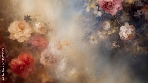 Obraz Flower Graphic Design Assets