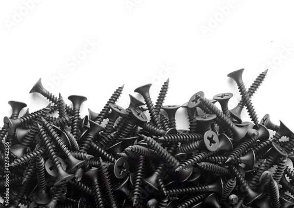 Fototapeta Black screws