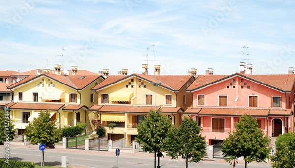 Obraz Ville a schiera