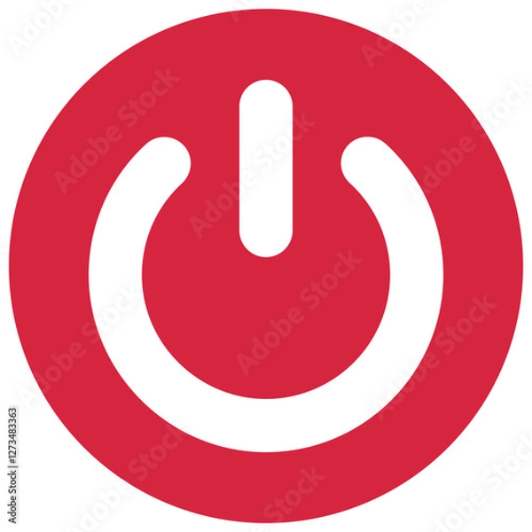 Fototapeta Power Button Icon