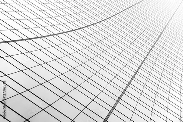 Fototapeta Abstract building with unique architecture