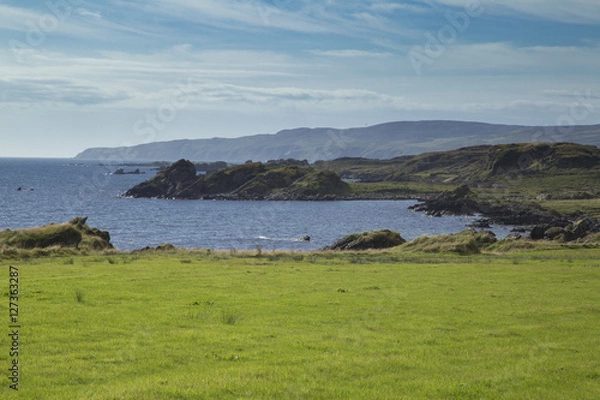 Fototapeta アイラ島南部 ラフロイグの風景