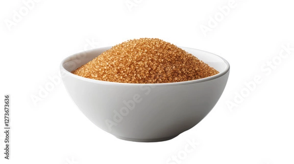 Fototapeta bowl of rice isolated on white transparent background PNG