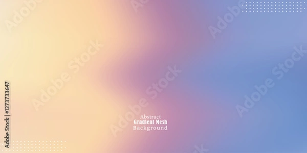 Fototapeta Abstract Gradient Mesh Background vector EPS10