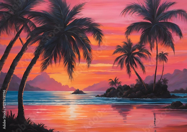 Fototapeta Tropical Paradise
