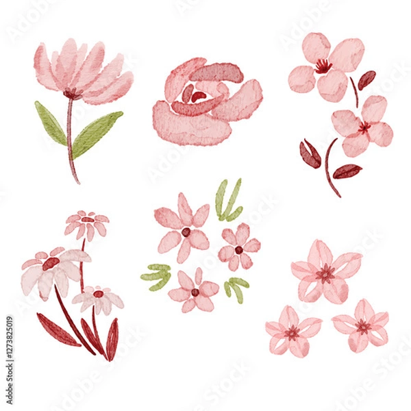 Obraz watercolor element vector