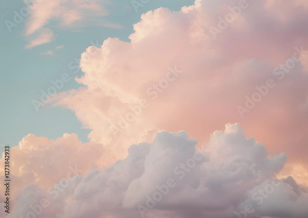 Fototapeta Soft Pastel Clouds