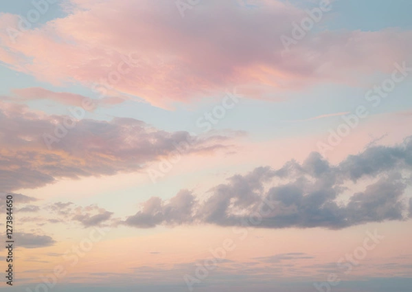 Fototapeta Soft Pastel Clouds
